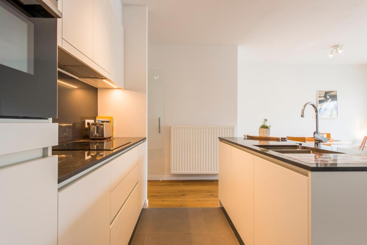 Modern Apartment With Terrace Near The Beach Ostend Exterior foto