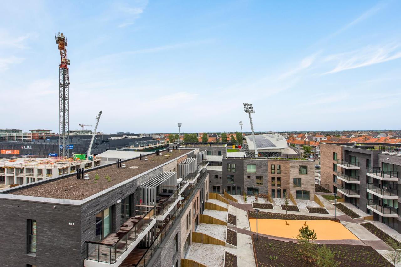 Modern Apartment With Terrace Near The Beach Ostend Exterior foto